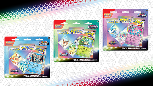 Prismatic Evolutions Tech Sticker Collection